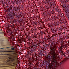 Load image into Gallery viewer, Vintage Red Sequin Party Dress
